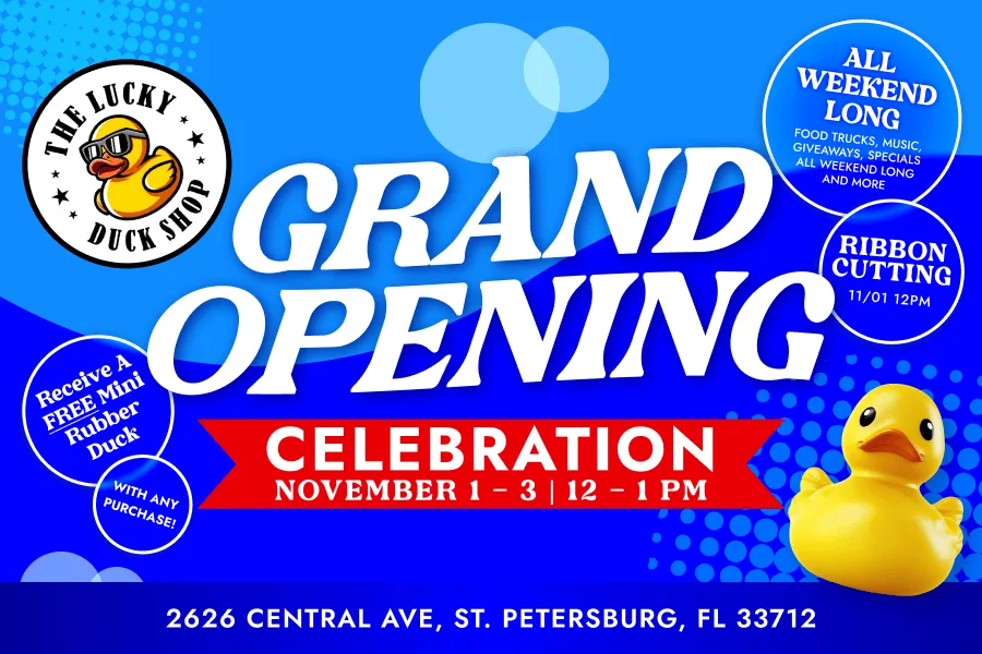 Quack Attack! Join Us for The Lucky Duck Shop's Grand Opening Ribbon Cutting Celebration