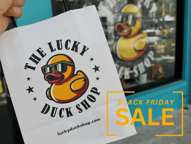 Exciting New Ducks & Black Friday Deals at The Lucky Duck Shop in St. Pete!