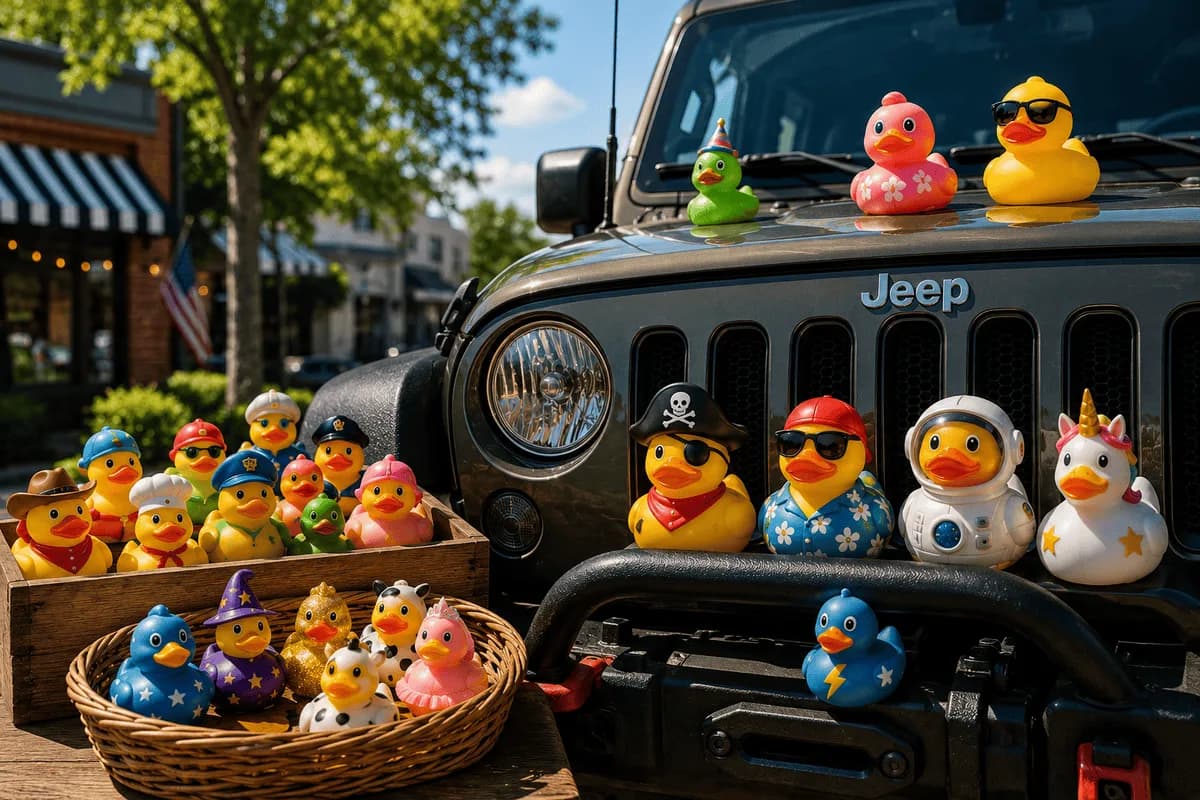 Ducks for Jeeps: How Jeep Ducking Sparked a Collectible Rubber Ducks Craze