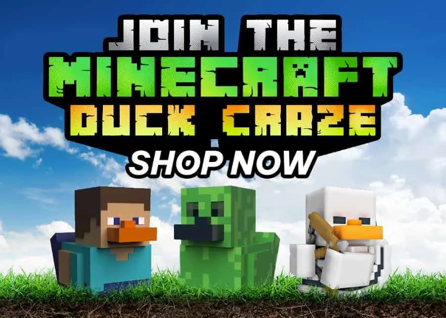 Dive Into the Minecraft Duck Craze at The Lucky Duck Shop in St. Pete!