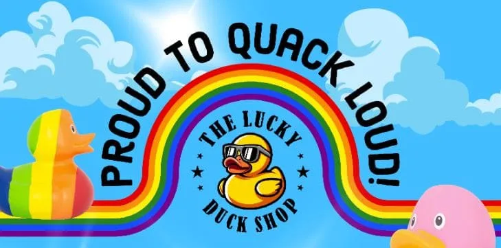 Quack Loud and Proud: Celebrating Pride Month at The Lucky Duck Shop
