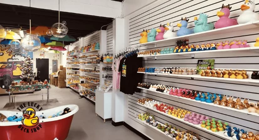 Celebrate National Rubber Duck Day at The Lucky Duck Shop!
